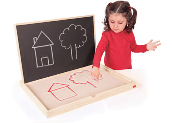 Multi-Sensory Tray & Board With Sand - Kangaroo Catalogue