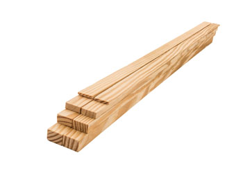 Hardwood Clay Strips – Pack of 8 – 60cm Long