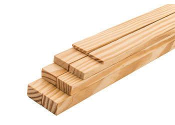 Hardwood Clay Strips – Pack of 8 – 60cm Long