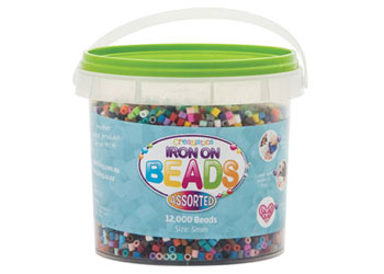 Assorted Iron On Beads – 12000 Pieces