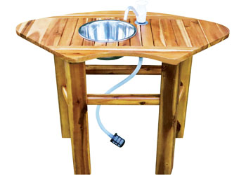 Outdoor Mud Table & Sink