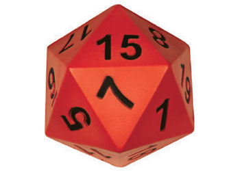 Soft Foam Dice Set of 2 – 20-sided