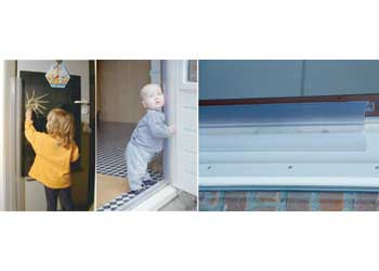 2-Pack Foam Child Proofing Safety Door Stop Finger Protector Guard Prevents Finger Pinch Injuries for Baby Toddler Child Children Kids Pet Cunina Door Stopper 