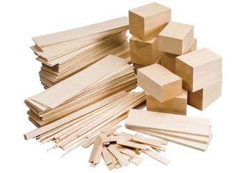 balsa wood shapes craft