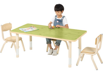 Rectangle Table Top – 120 x 60cm – Green