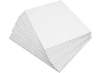 White Cardboard 220gsm A4 – Pack of 100