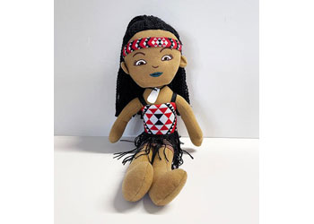 Kapa Haka Girl Soft Doll