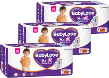 baby love walker nappies