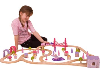Bigjigs – Fairy Town Train Set – 75pcs - MTA Catalogue Bigjigs – Fairy Town Train Set – 75pcs - MTA Catalogue