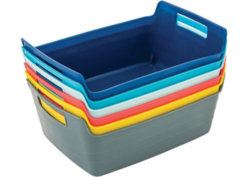 D 2.5 Extendable Length 16 to 27 Blue Color Drawing Storage Plastic Tube