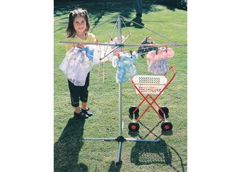 Children's play shop clothes line