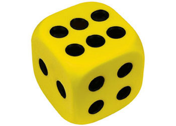 Soft Foam Dice – 30cm – Dots