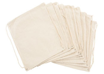 drawstring calico bags