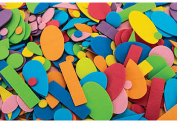 Foam Shapes – Pack of 500