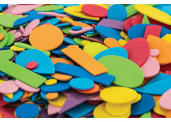 Foam Shapes – Pack of 500