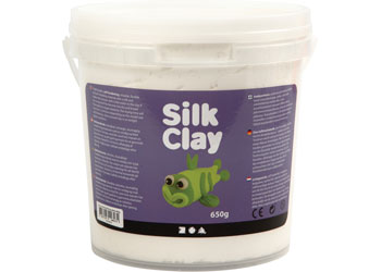 Silk Clay, 650g – White