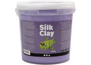 Silk Clay – Self-Hardening Modeling Compound, Black, 650g Tub - View #10