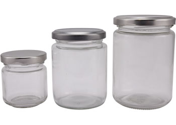 Glass Storage Jar 240ml – Pack of 12