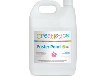 Creatistics Poster Paint 5L – White