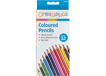 Creatistics Coloured Pencils – Pack of 12