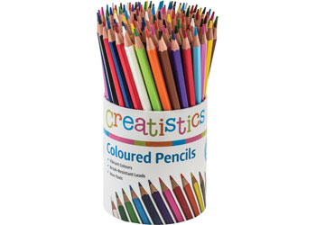 Creatistics Coloured Pencils – Tub of 96