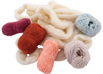 Weaving Wool Set of 6