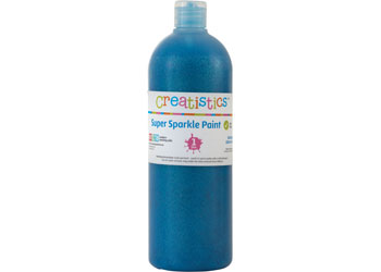 Creatistics Super Sparkle Paint 1L – Blue