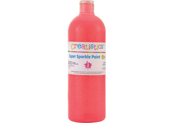 Creatistics Super Sparkle Paint 1L – Pink