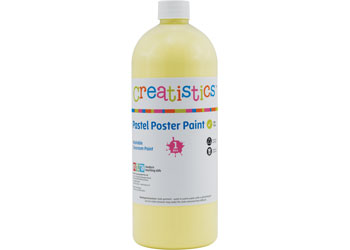Creatistics Pastel Paint 1L – Yellow