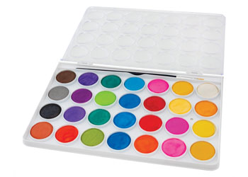 Creatistics Watercolour Palette – 28 Colours - MTA Catalogue