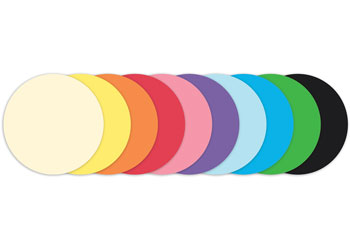 Matte Paper Circles – Pack of 360