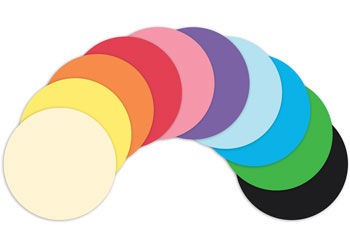 Matte Paper Circles 18cm – Pack of 360