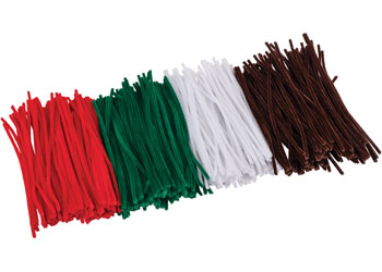 Christmas Pipe Cleaners  Pack of 500