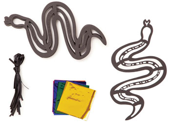 Luke Mallie Stained Glass Rainbow Serpent – Pack of 20