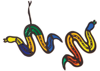 Luke Mallie Stained Glass Rainbow Serpent – Pack of 20