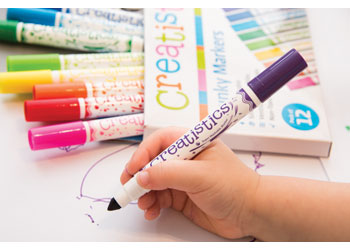 Creatistics Chunky Colouring Markers – PK 12
