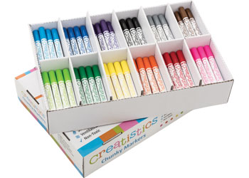 Creatistics Chunky Colouring Markers – PK 240