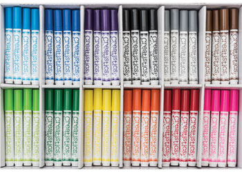 Creatistics Chunky Colouring Markers – PK 240