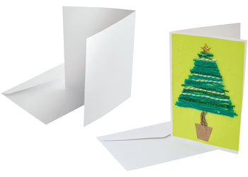 White Cards and Envelopes – Pack of 20