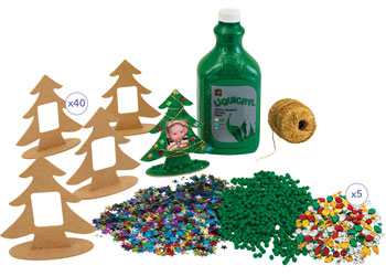 Christmas Tree Frame Decoration Pack - MTA Catalogue