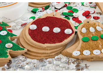 Christmas Wooden Ornament Pack