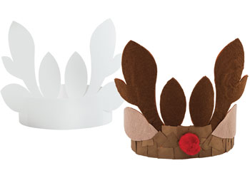 reindeer crown craft