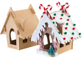 Gingerbread House – Pack of 10