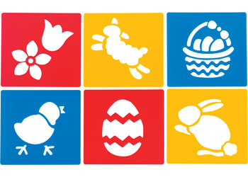 Easter Stencils – Pack of 6