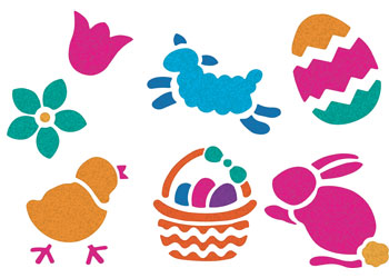 Easter Stencils – Pack of 6
