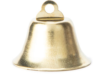 Gold Christmas Bells – Pack of 50