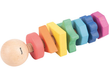 Rainbow Wooden Shape Twister