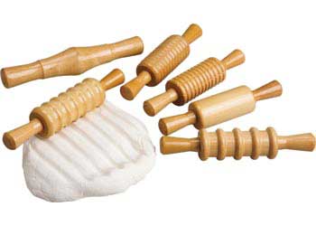 Clay Impression Rollers – Set of 6