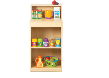 Natural Spaces Open Play Kitchen Cupboard