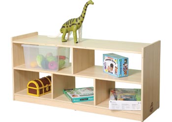 Natural Spaces – Open Back Two Level Cabinet - Kesco Catalogue